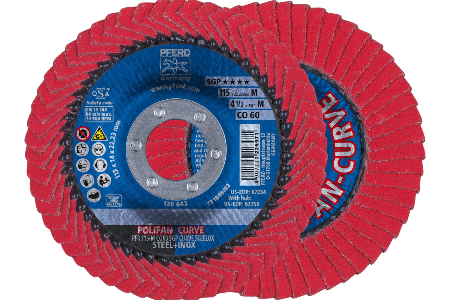 ABANICO PFR 115 CO 60 SGP-CURVE M