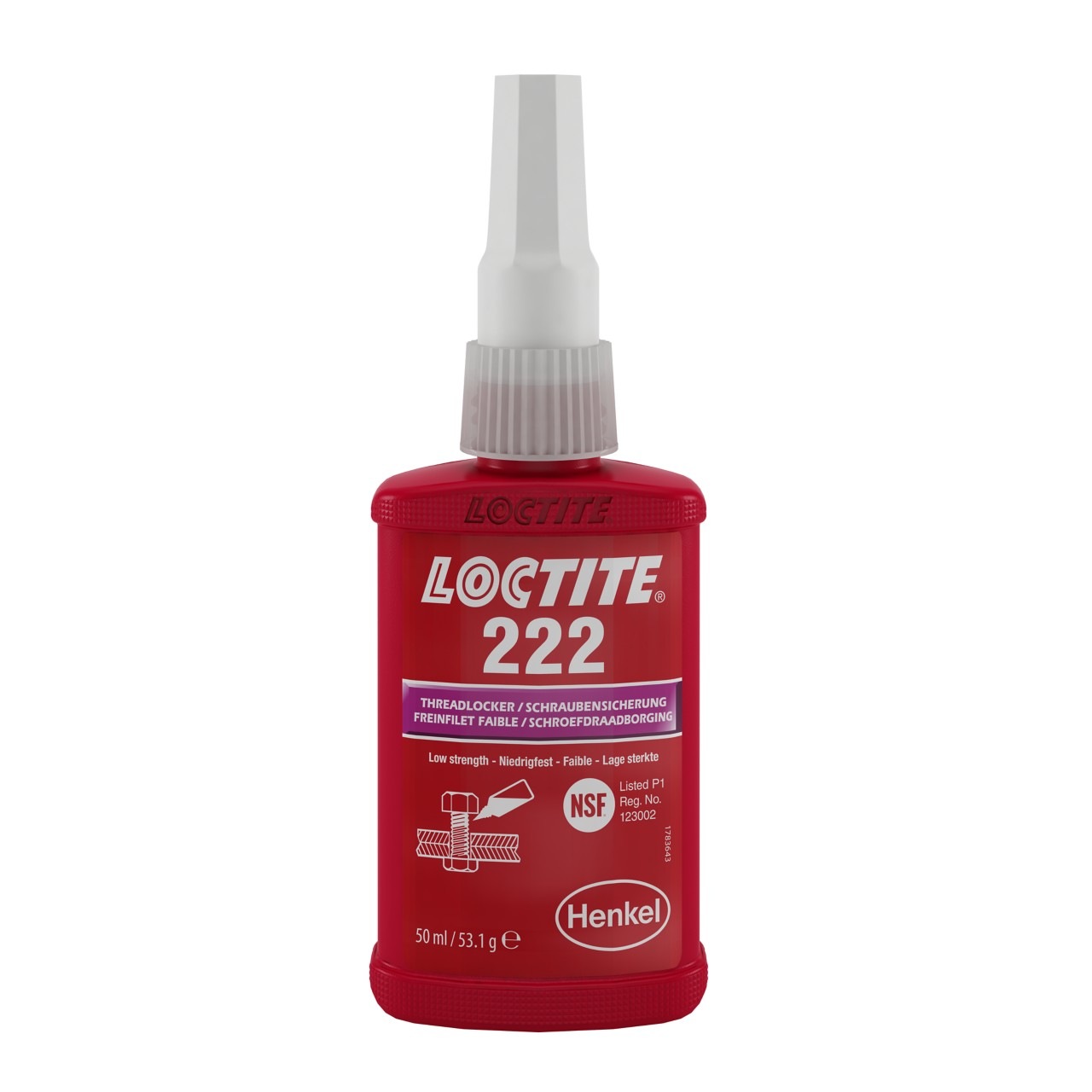LOCTITE 222  50 ML.