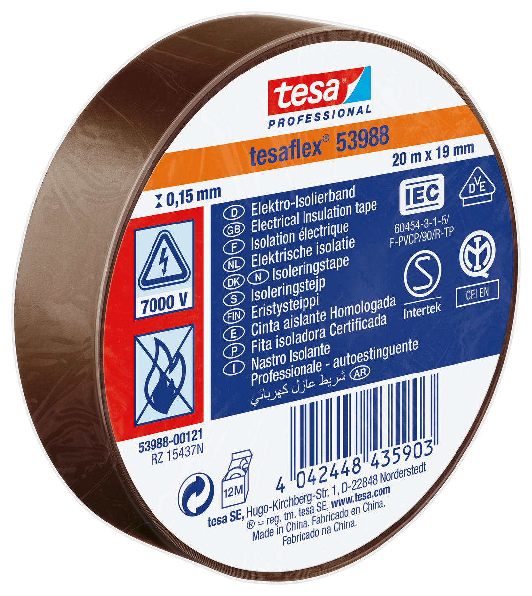 TESAFLEX MARRON 19X20