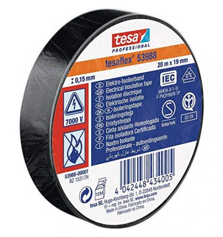TESAFLEX NEGRO 19X20