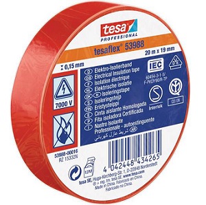 TESAFLEX ROJO 19X20